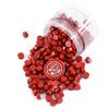 1 Bottle of 200pcs Metallic Red Sealing Wax Beads, Octagon Wax Seal Beads Candles and Melting Spoon for Wax Seal Stamp