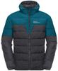 Jacket Jack Wolfskin Dna Tundra Down Hoody M Blue Coral