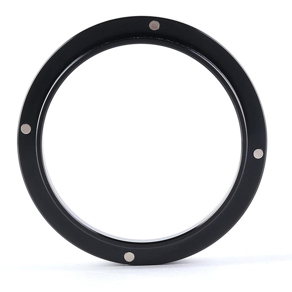 1 Stück 49MM Magnetischer Kaffee-Dosierring Aluminium-Dosierring Tassen-Trichter Kaffee-Filter-Ersatzring Kaffee-Pulver-Korb