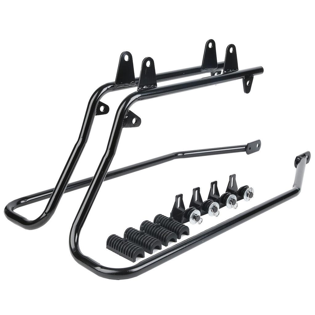 Motorcycle Hard Saddlebags Conversion Bracket Mounts For Harley Softail Heritage Deluxe 1984-2016