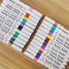 36-Color Acrylic Markers Set: Student Art & DIY Bullet Journal Pens in Handheld Square Box