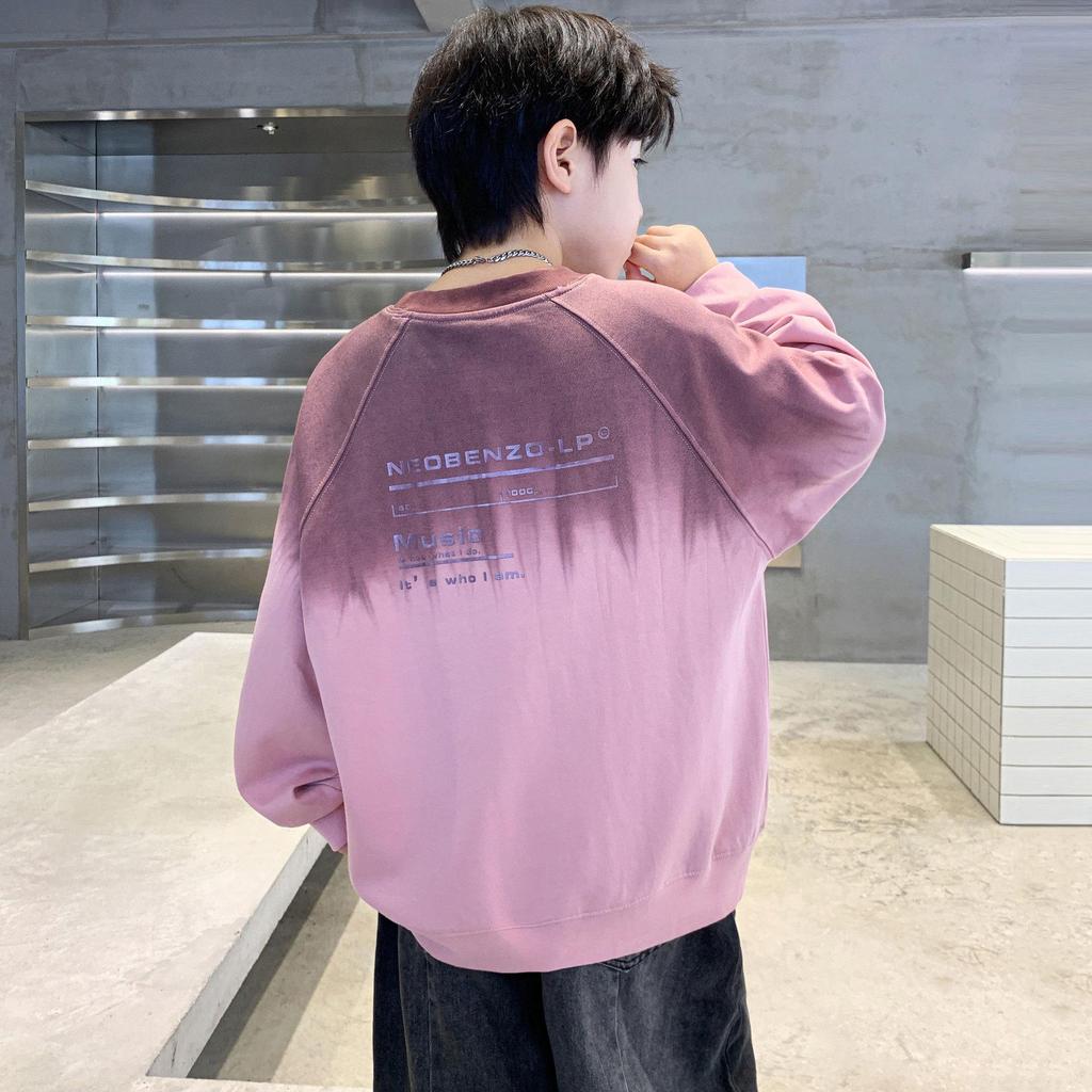 2025 Boys' Trendy Street Style Sweatshirt - Cool Autumn Fashion for Kids