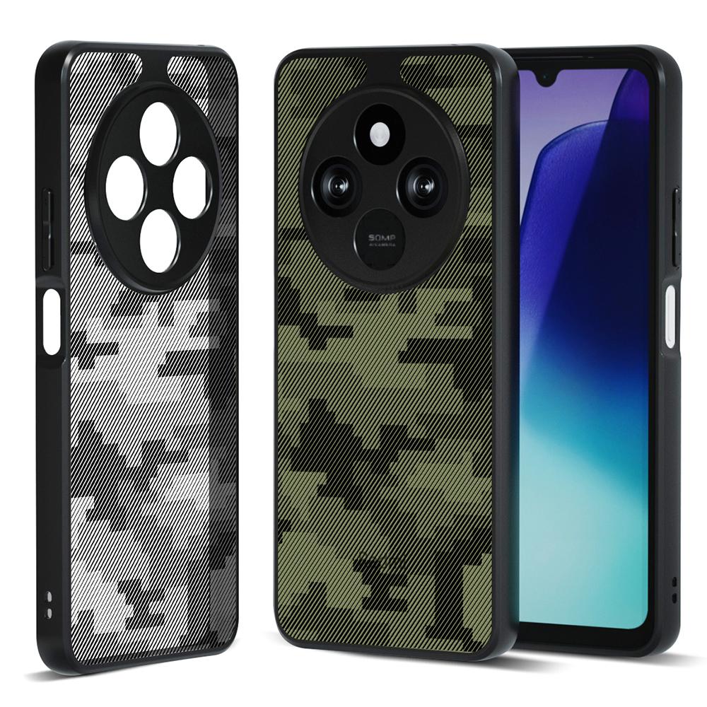 IBMRS For Xiaomi Redmi 14C 4G/14R 5G/Poco C75 Case TPU+PC Heavy Duty Shockproof Phone Cover Camera Protection