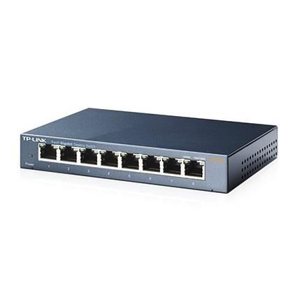 TP-LINK Switch Gigabit 8 ports metal SG108