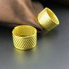5 Pieces Sewing Thimble Finger Protector for Sewing Quilting Embroidery Craft