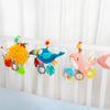 Developmental Crib Toy Feature Auditory Rattles Colorful Designs To Improve Infant Sensory Perception Coordination