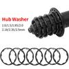 1.0/1.5/1.85/2.0/2.18/2.35/2.5mm Bicycle Hub Washer MTB Bottom Bracket Spacers Road Bike Freehub Washer Cycling Parts