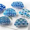 Kroean Style Blue Devil's Eye Shark Clip Hair Clip Blue Demon Eye Hair Claw Cute   Streetwear