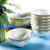 Exquisite 52-Piece Chinese Bone China Dinnerware Set