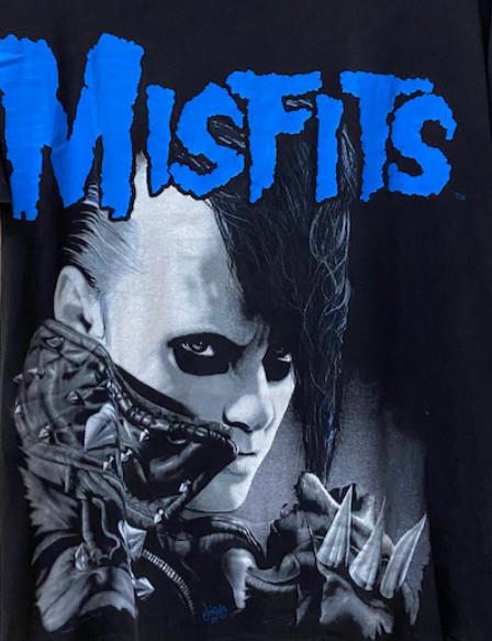 Vintage 90s Misfits TShirt Punk Rock Band Tee BLACK graphic S5XL PA7068 Unisex T-Shirt XXXL