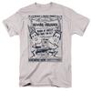 Harry Potter Skiving Snackbox Mens T Shirt Silver