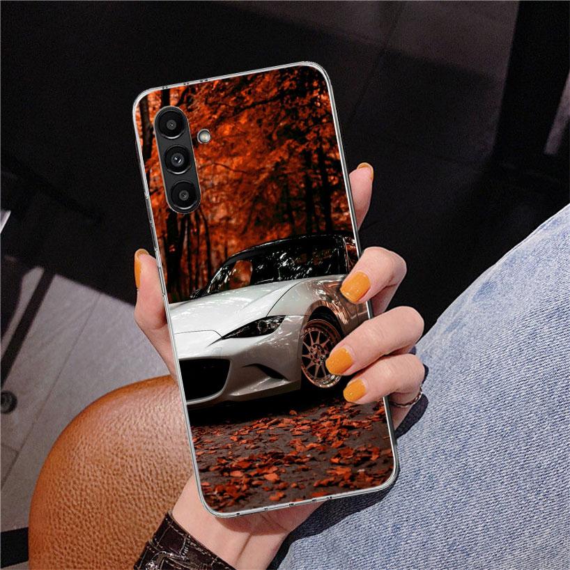 JDM Auto MX5 Niedliche Handyhülle Für Samsung Galaxy A17 A16 A15 A14 A13 A57 A56 A55 A54 A53 A37 A36 A35 A34 A33 A26 A25 A24 A23 Galax