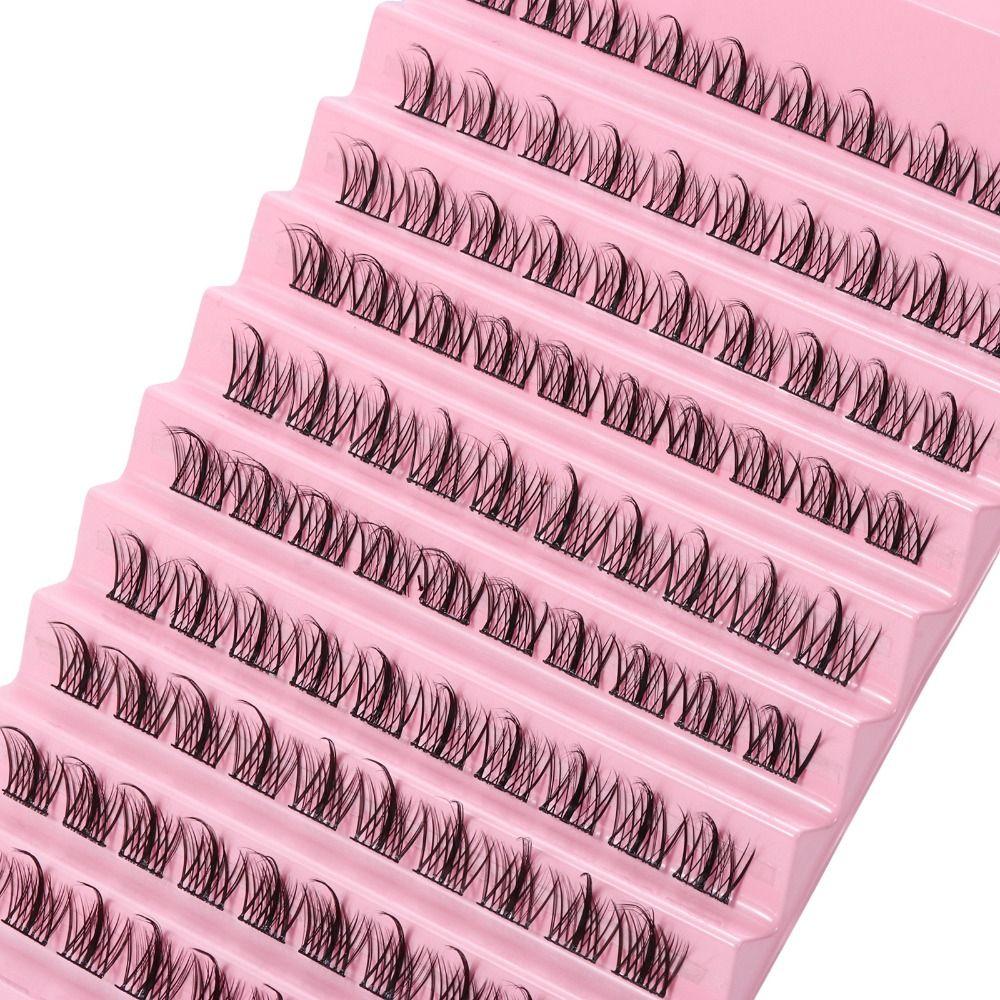 

Faux Mink Lash Clusters Volume DIY Eyelash Extension Individual Cluster Lashes at Home