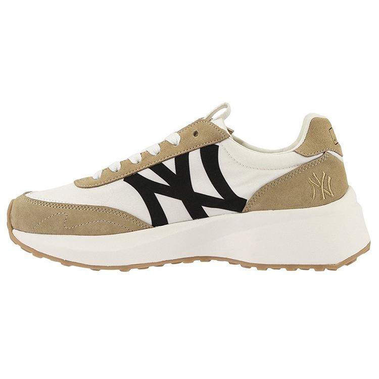 

New MLB Chunky Jogger New York Yankees Anti Slip Wear Resistant Low Top Chunky Sneakers Unisex Khaki 32SHX1111-50B 43