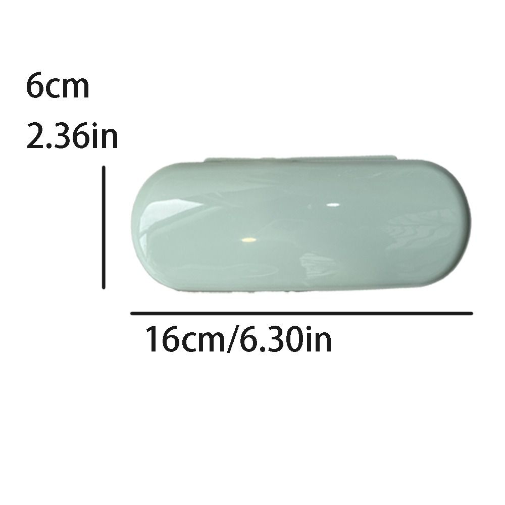 Solid Color Glasses Case Waterproof Eyeglasses Holder Portable Plastic Sunglasses Box  Daily