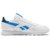 Reebok Classic Leather White Horizon Blue Unisex Sneakers Vector-Navy FX2284
