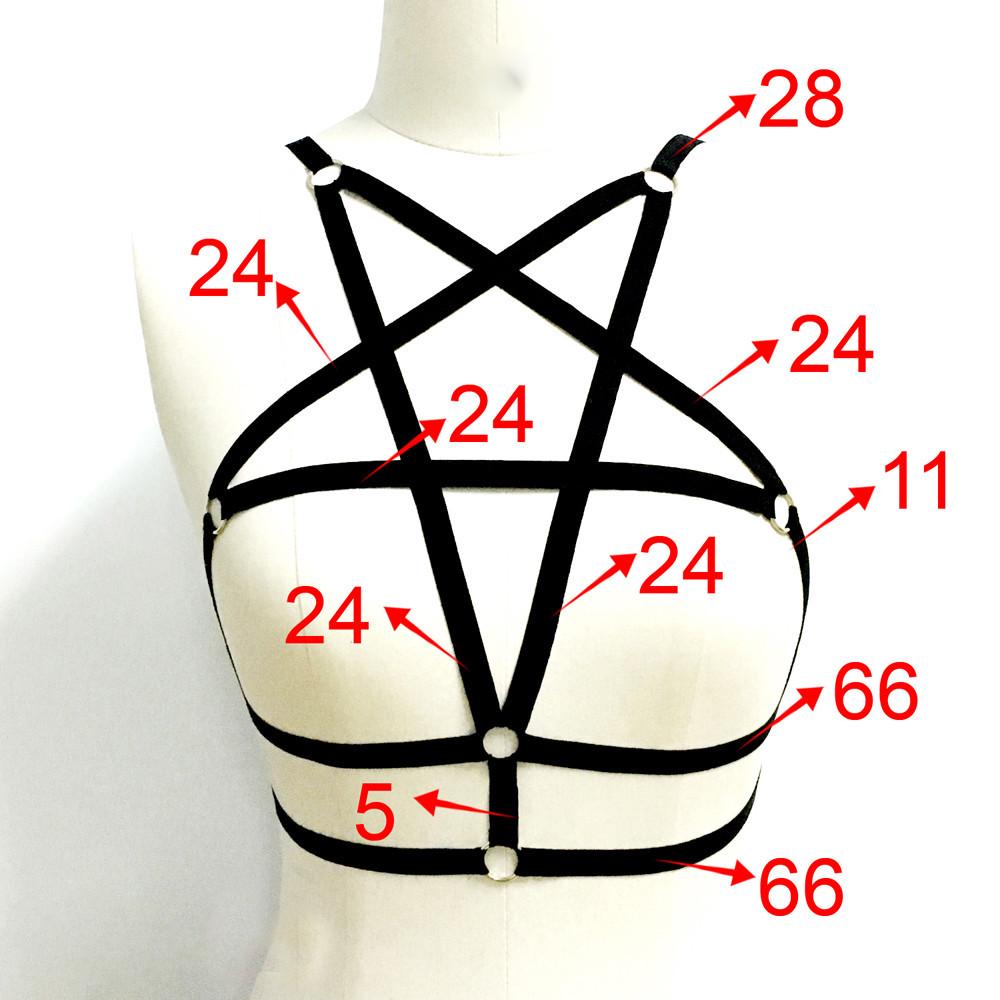 European & American Star Strappy Cutout Sexy Lingerie Bra with Beautiful Back Design