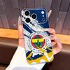 Cool Turkey Fenerbahce-Es Pattern Phone Case For iPhone17,16,15,14,13,12,11 Plus,Pro Max Soft Transparent Cover