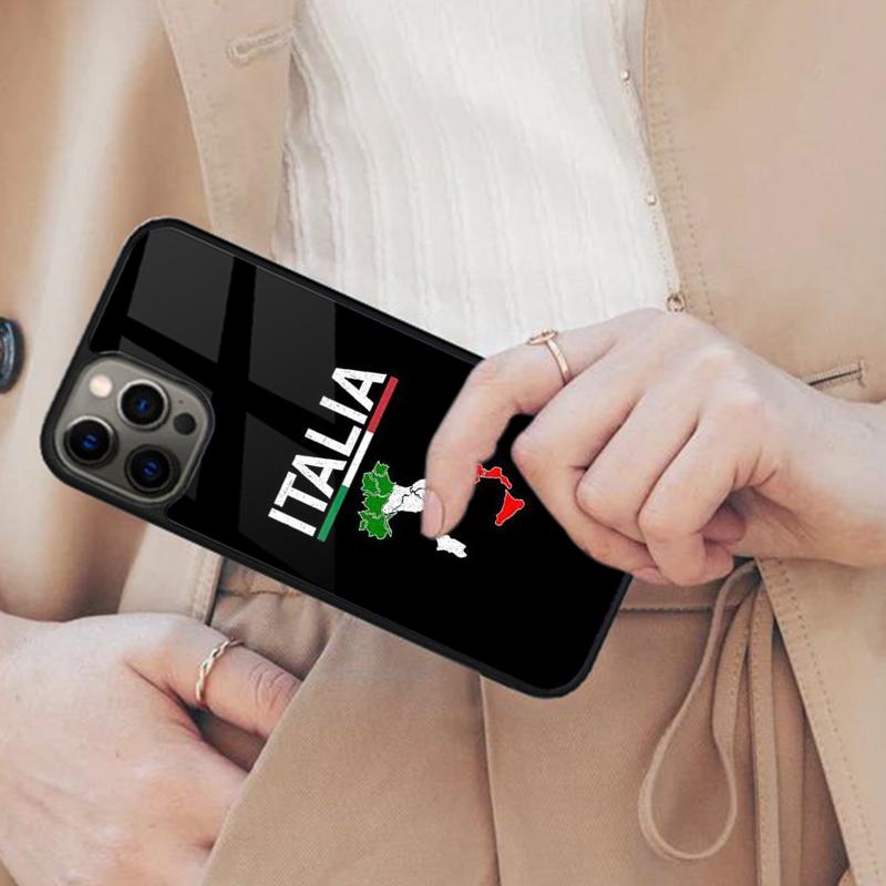 

Italy Flag Vintage Italian Magnetic Phone Case For APPLE iPhone 17 Air 16 14 13 12 Pro Max 15 Plus Wireless Charge MagSafe Cover iPhone 13mini