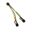 EPS CPU Splitter Cable GPU Splitter Cable 8Pin To Dual 6+2pin Graphics Card Cable 8Pin To Dual 8Pin