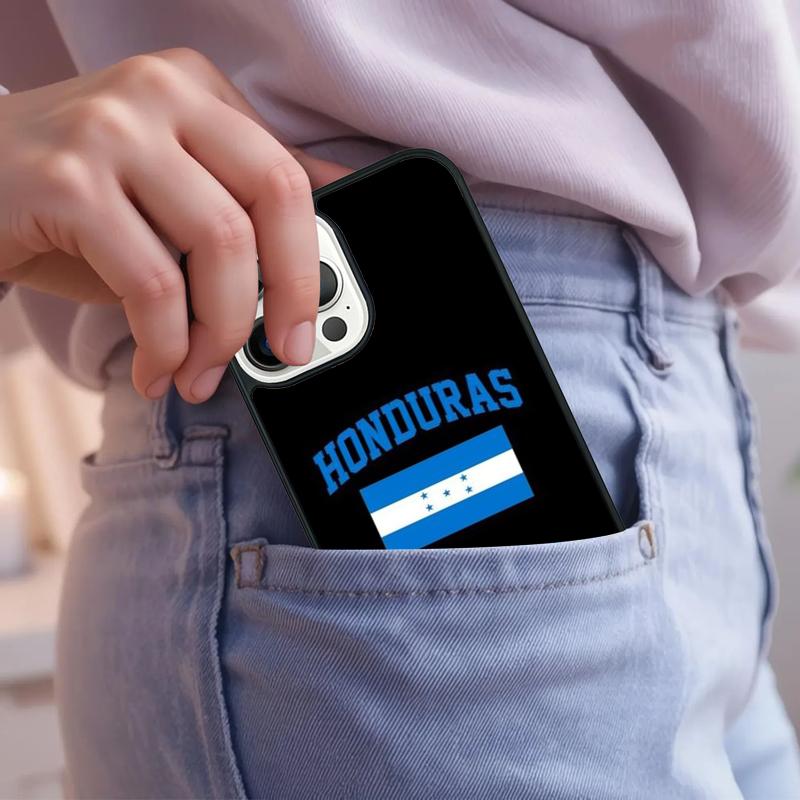 Honduras Flag soft Phone Case For IPhone 18 17 Air 15 16e 14 13 Pro Max Coque 12 11 Pro Max PLUS cover