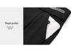 High-Waisted Black Slim-Fit Micro-Flared Pants for Women - Petite Suit Trousers for Autumn/Winter 2025
