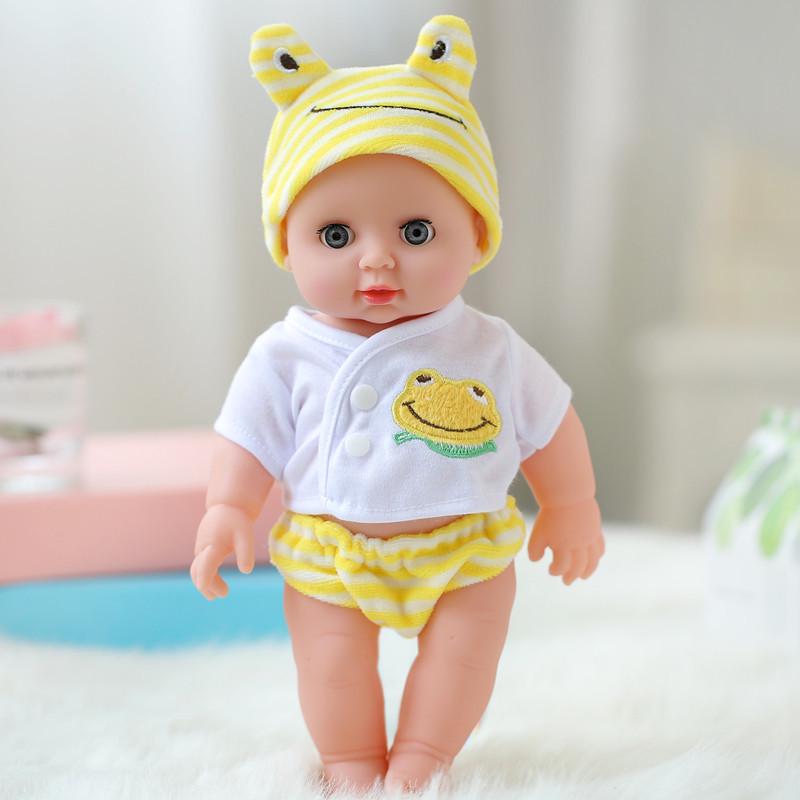 12-Inch White Fashion Doll - Dress-Up, Stuffed Toy for Girls, Playhouse & Reborn Doll