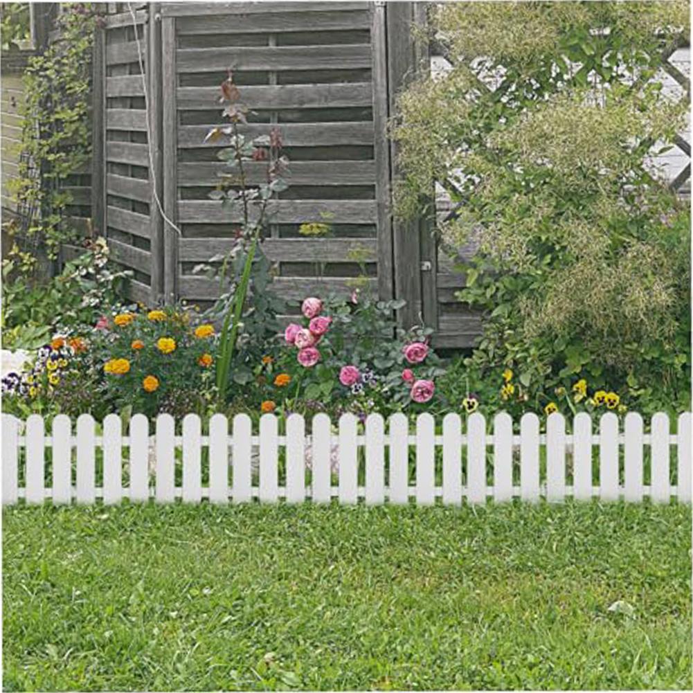 Decorative Fence Flowerbed Decoration Garden Decoration Outdoor Spaces Retro Color Scheme Elegant Design High-Quality Material