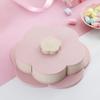 Abay Rotating Double-Layer Snack Box and Fruit Plate