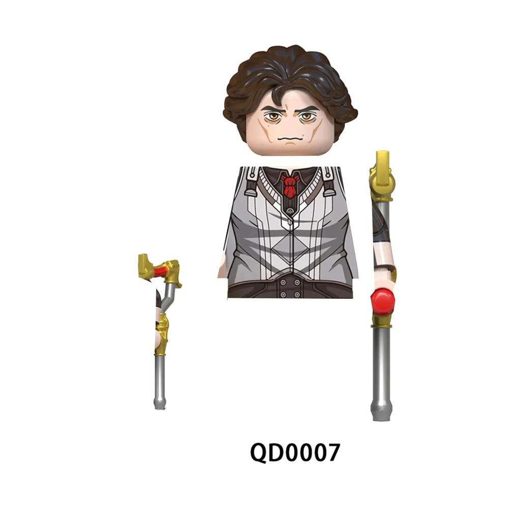 LoL Building Blocks Hot Game Cosplay Arcane Figures Jinx Vi Jayce Caitlyn Victor MEL Bricks Toys For Boys