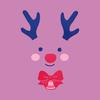 Kichipichi Zoom In Rudolph Silicone Swim Cap Violet (Kpd1Cs007)