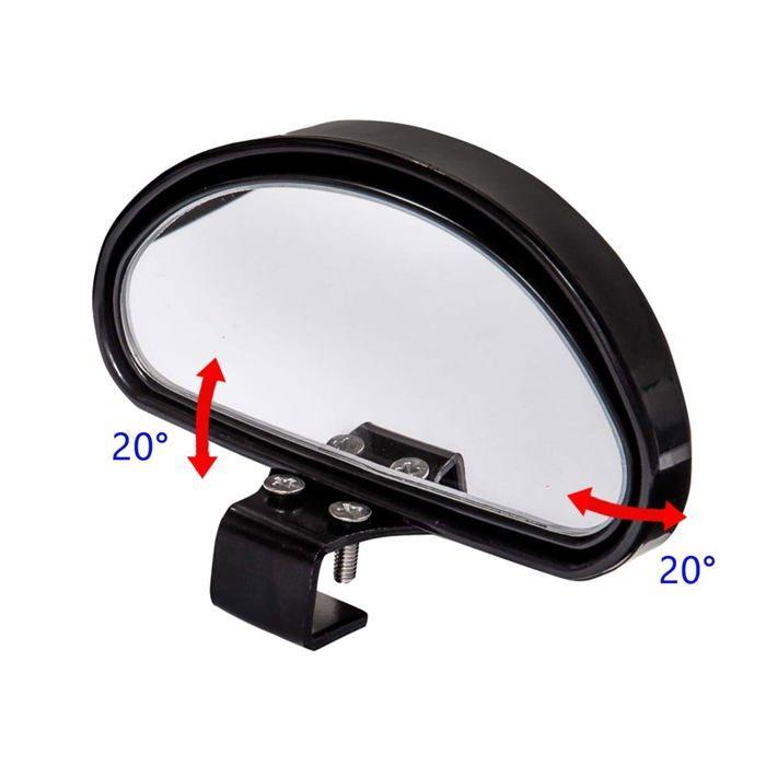 2 Pcs Retroviseur Conduite Accompagnée-Mirror Universel Angle Mort-Rétroviseur auxiliaire-pour Tous Les Voitures