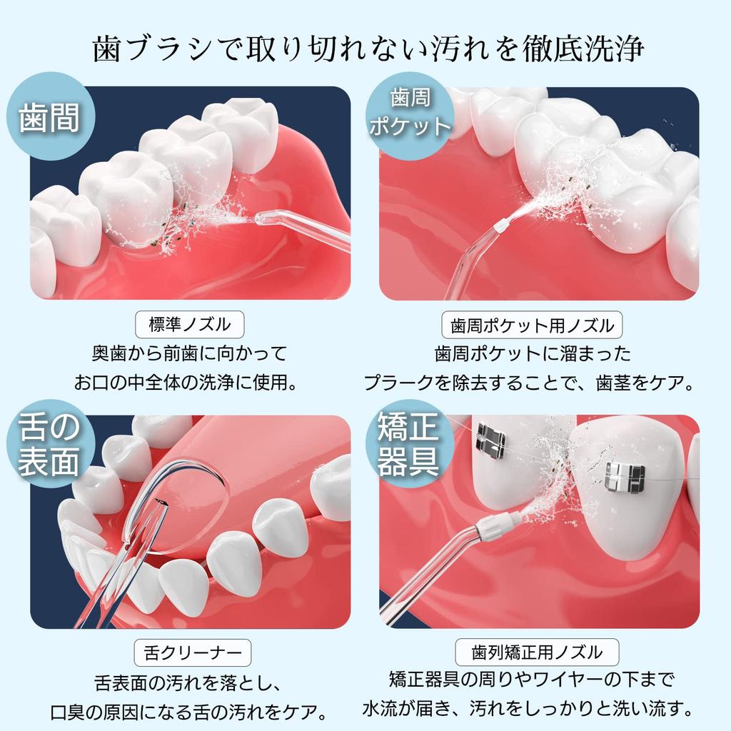 Leadtek Japan Portable Oral Irrigator LRJ-K01-WH