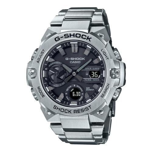 

Годинник Casio G-Shock G-STEEL Smartphone Link Carbon Core Guard Structure GST-B400D-1AJF Чоловічий срібний