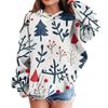 Sweatshirts For Teen Girls Hoodies Long Sleeve Drawstring Pullover Cute Oversized Hoodie Christmas Day