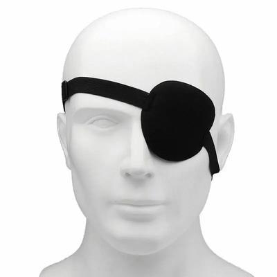 Πειρατικό Μάτι Παράδειγμα Unisex Μαύρο Μονό Μάτι Παράδειγμα Επίθεμα Ματιού Μονό Μάτι Πλενόμενο Ρυθμιζόμενο Κοίλο Επίθεμα Ματιού Παιδική Πειρατική Στολή Cosplay