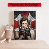 Resident Evil Alice 5D Round Diamond Painting Kit Diamond Embroidery Painting Rhinestones Mosaic Frameless Handwork Decoration Arts
