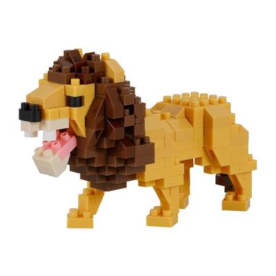 Kawada Nanoblock Lion Building Set 150 Pieces Educational Toy for Kids