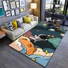 Astronaut Space Theme Carpet with Planets and Stars for Home Decor Suitable for Use As an Anti-slip for Living Room Bedroom Sofas