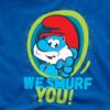 The Smurfs Unisex Adult We Smurf You! Papa Smurf T-Shirt