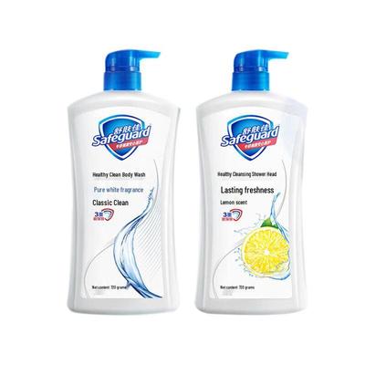 Safeguard Shower Gel Dual Pack: Pure White & Lemon