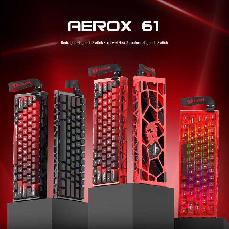 Redragon AeroX 61 Magnetic Gaming Keyboard