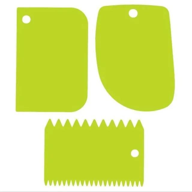 

Adjustable Cake Edge Smoother Fondant Spatulas Cream Decorating DIY Bakeware Kitchen Cake Tool