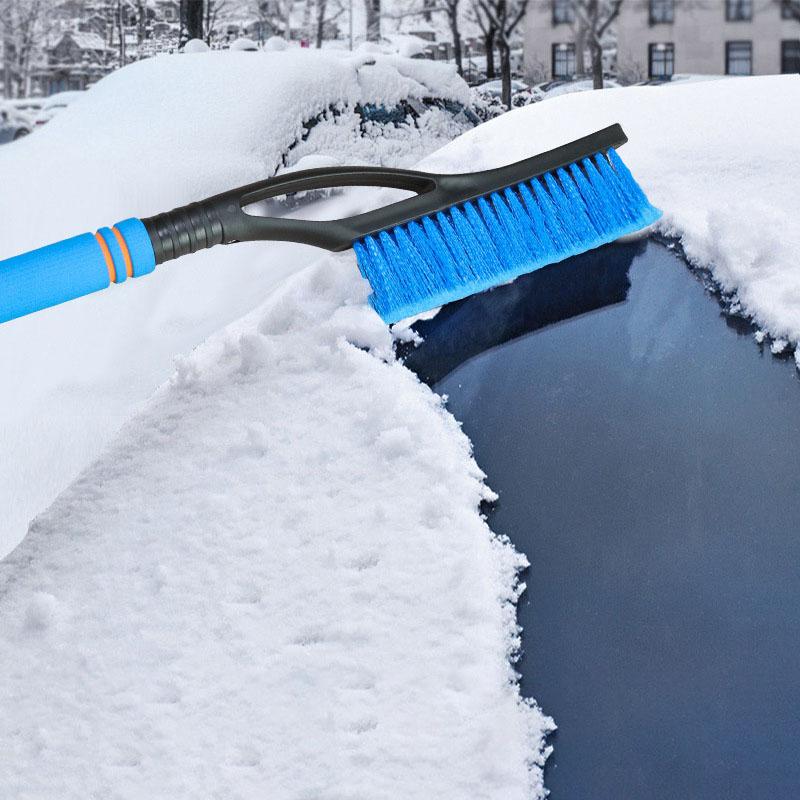 Winter3 In 1 Multifunctional Detachable Car Snow Shovel, Vehicle Scraper Ice Removal Winer Car Windshield Cleaning Scraping Tool