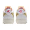Nike Air Force 1 Low '07 Lx White Metallic Silver Gold Women's Sneakers CZ8104-100
