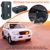 Magnetic Key Holder Under Car Hide Key Box with Strong Magnet Waterproof Magnetic Key Hider Rustproof Automobile Key Storage Box