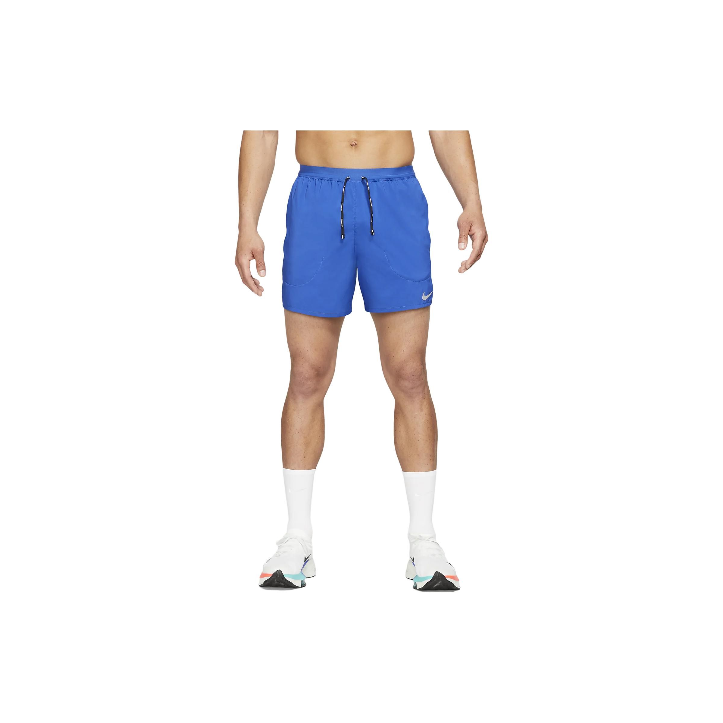 

Nike Solid Color Brand Logo High Waist Drawstring Athletic Training Shorts Men shorts Gem-Blue CJ5453-480 XXL