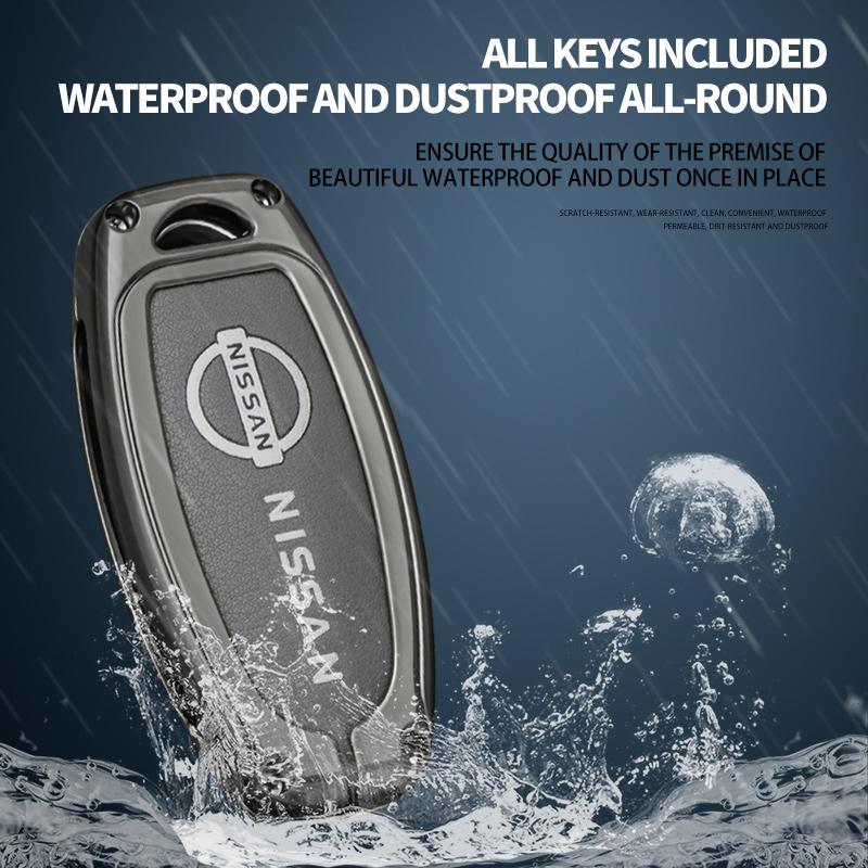 Zinc Alloy Folding Car Key Shell Case Fob Cover For NISSAN Maxima Altima Versa Sentra Sunny Sylphy Teana Qashqai X-Trail Juke