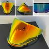 OF603 Motorcycle Helmet Visor: Compatible with OF603 Half Helmet, UV Protection, Plated Mirror Surface for Day & Night Use