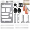 Automatic Gate Opener 1300lbs, with Infrared Security Photocell Sensor with 2 Remote Controls Sliding Gate Opener Move Speed 39 Ft Per Min